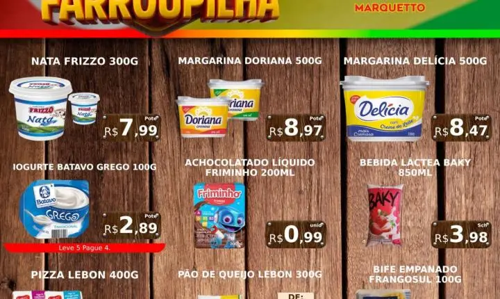 O gaúcho faz mais economia no Marquetto 