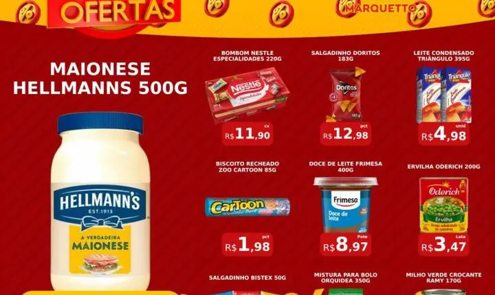 Ofertas do final de semana e do 