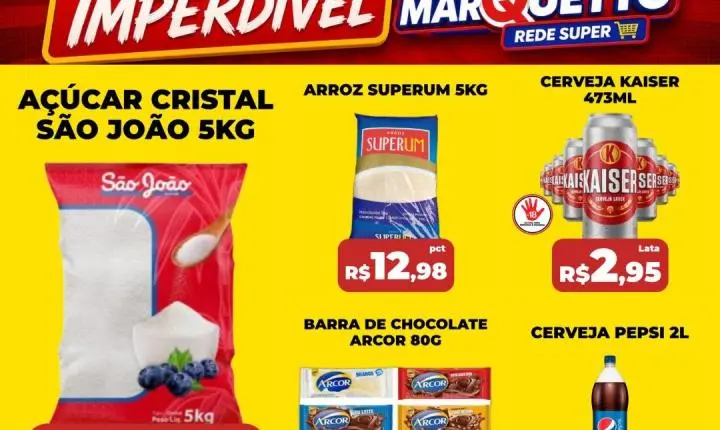 Ofertas do final de semana e do 