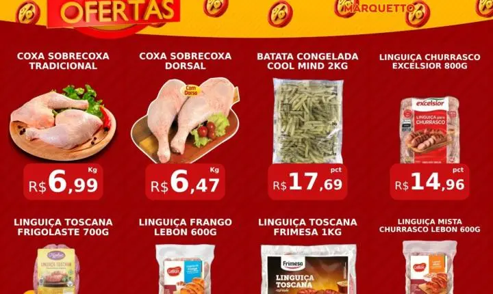 Ofertas do final de semana e do 