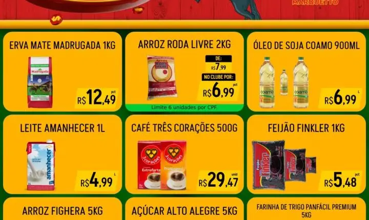 Ofertas exclusivas de sexta, de sábado e para todo o final de semana