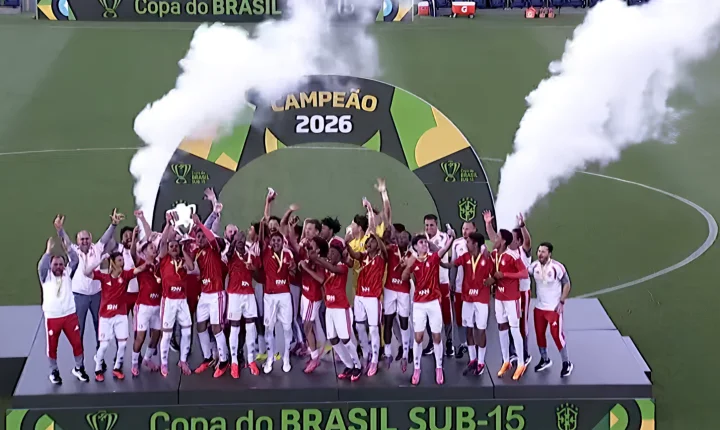 Rio-pardense conduz o Inter ao título histórico da 1ª Copa do Brasil Sub-15