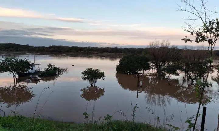 Rio Pardo entra em cota de alerta, mas Defesa Civil descarta risco imediato de enchente