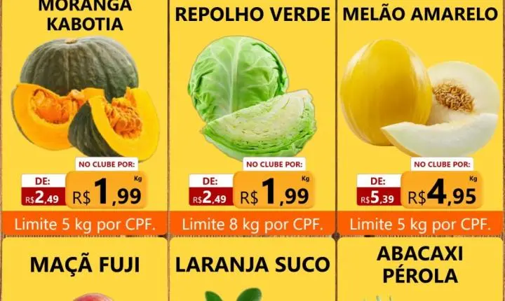 Terça com muitas ofertas no Marquetto